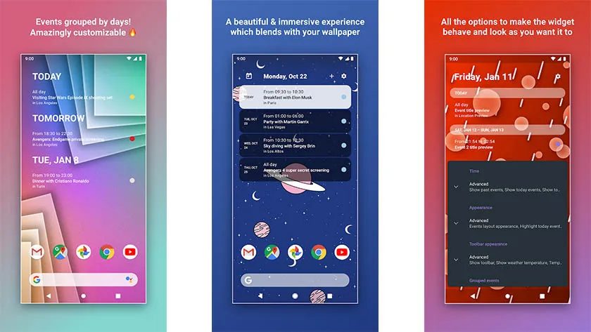 Calendar Widget by Home Agenda