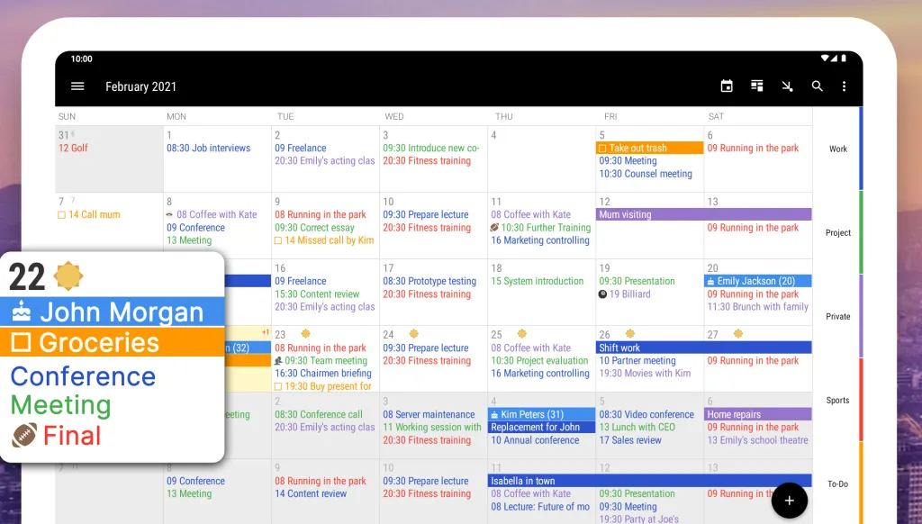 Business Calendar 2