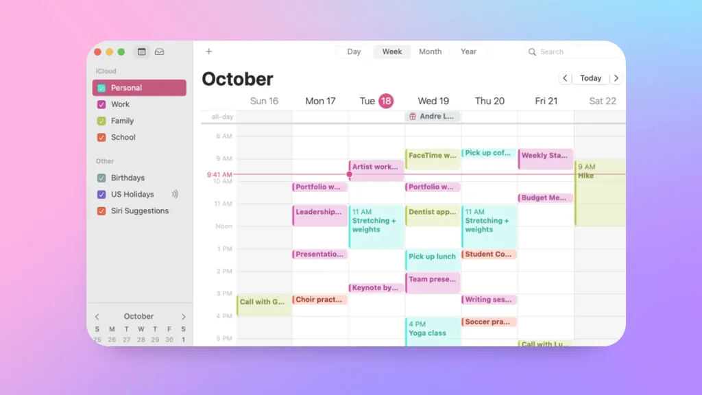 Apple Calendar