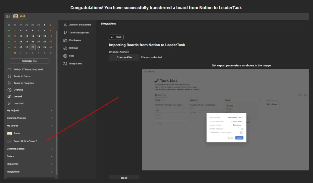Project moved to LeaderTask