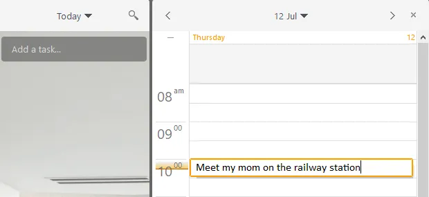 How to create the hourly schedule for day