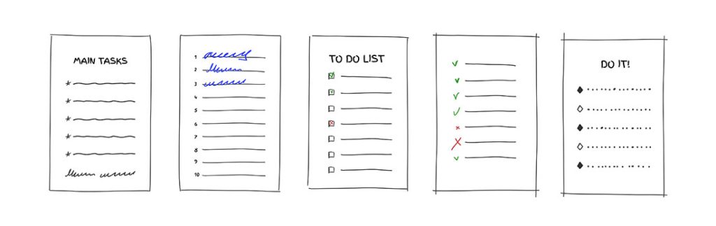 Task list options